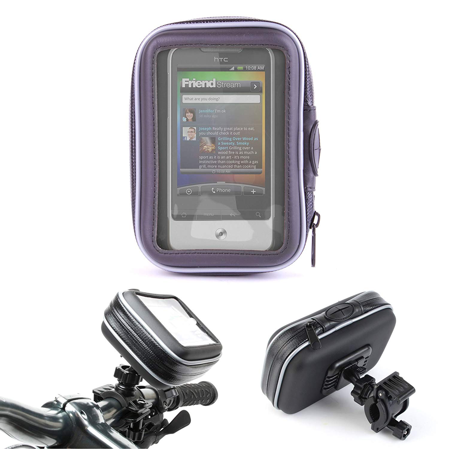 Htc supporto manubrio bici mtb e moto