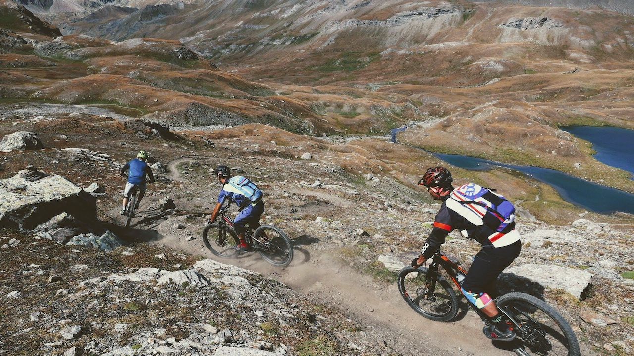 Il Passo Invergneux in Mtb