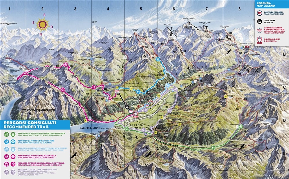 Best Mtb trails in Livigno