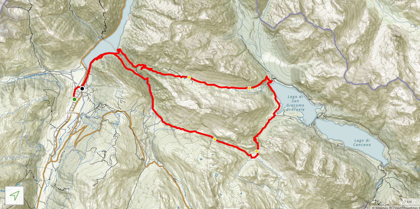 Alpisella trela mtb map